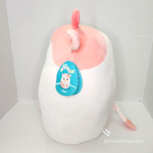 LILAZ 🍑🐮 Peach Colored Peach Cow with Peach Original Squishmallow ☆ NWT ☆ - Picture 2 of 8